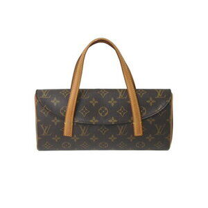 Louis Vuitton Sonatine Handbag Monogram Canvas Brown